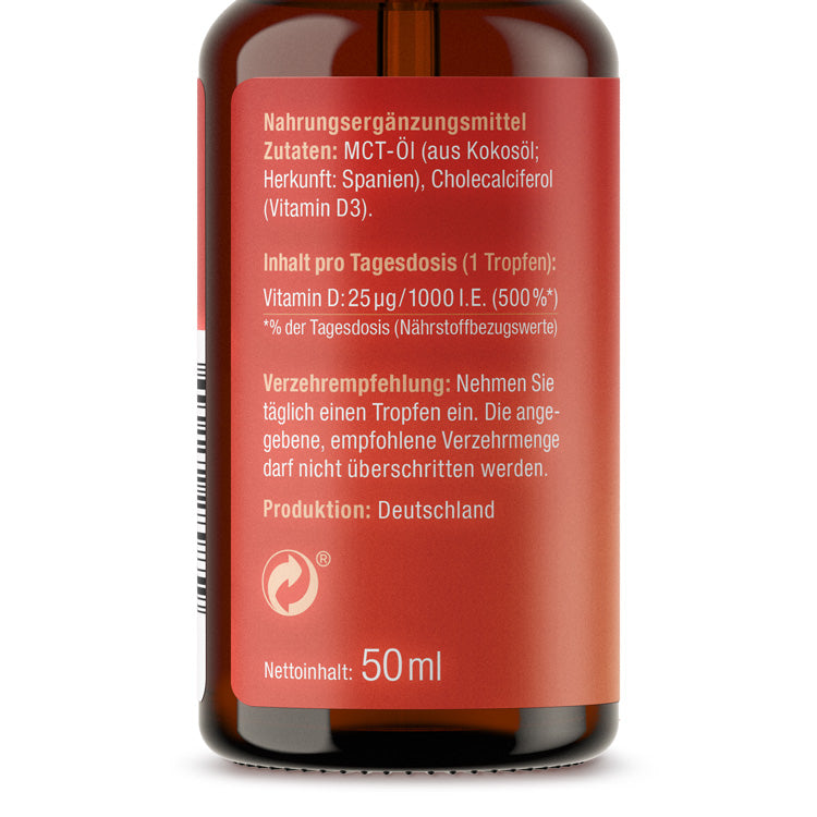 Vitamín D3 kvapky v MCT oleji
